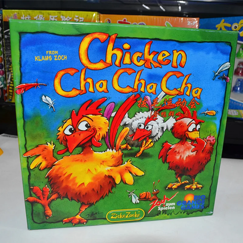 Курица ча настольная игра 2-4 игроков для семьи/вечерние/подарок лучший подарок забавная карточная игра развлекательные принадлежности
