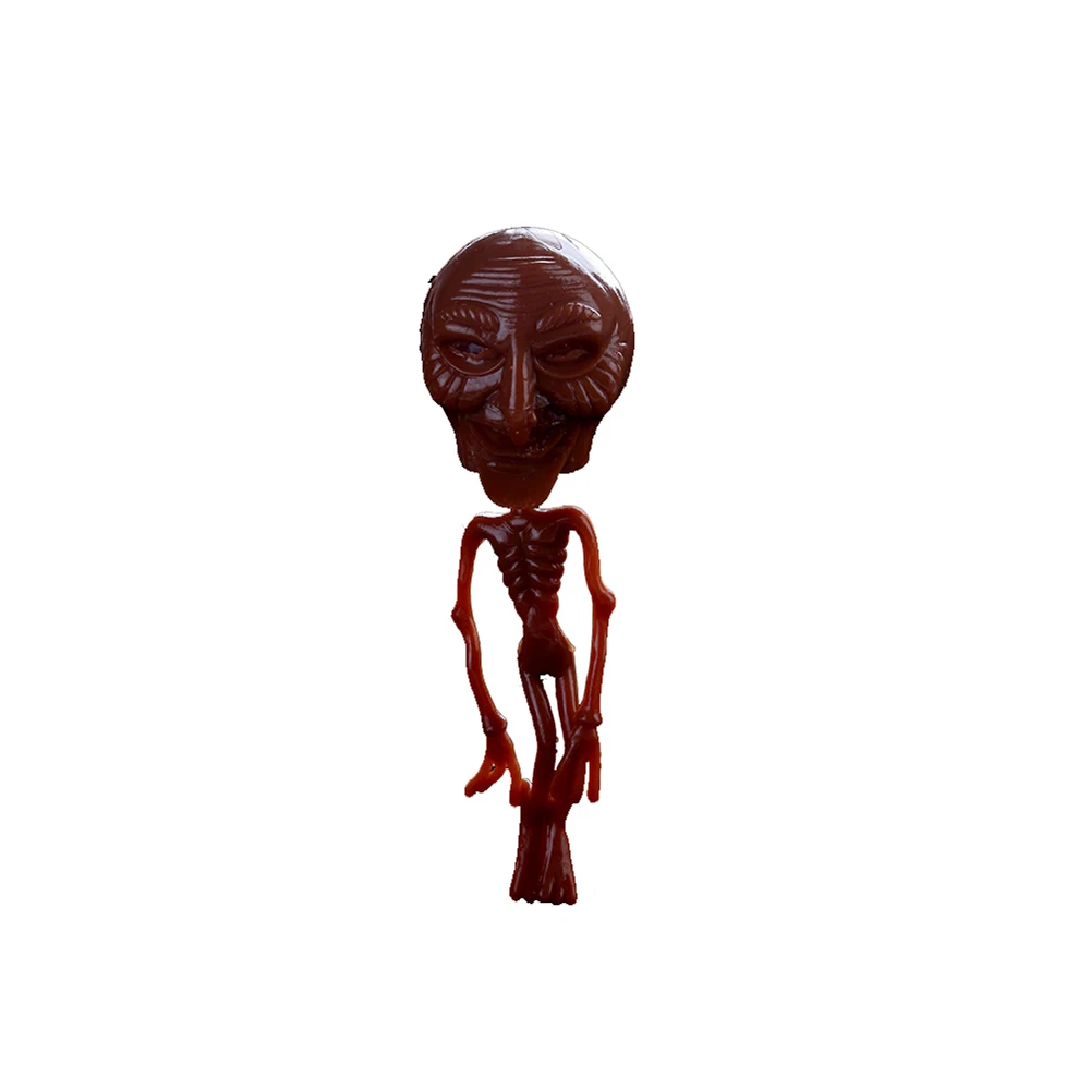 Забавный сдавливающий череп инопланетянин хитрая игрушка светящийся вентиляционный Водный Шар из-за боли тфид против стресса успокаивающий игрушки для детей взрослых - Цвет: Brown no Luminous