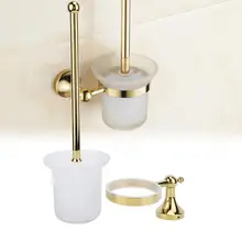 European Style Toilet Cleaning Brush Copper Anti-scratching Bathroom Toilet Brush Holder Household Cleaning Tool цена European Style Toilet Cleaning Brush Copper Anti-scratching Bathroom Toilet Brush Holder Household Cleaning Tool цены онлайн