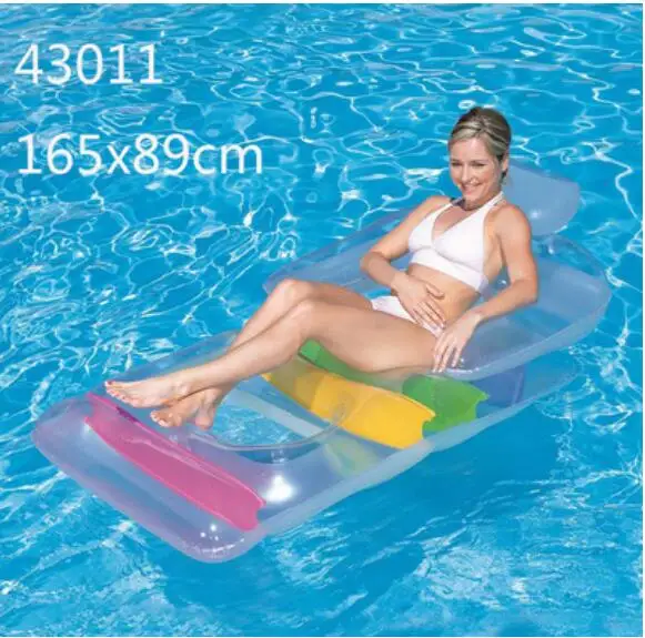 160*85 سنتيمتر نفخ الصف العائمة العائمة السباحة صف مراتب الهواء المؤخرة شيار الصيف الماء حبال كرسي
