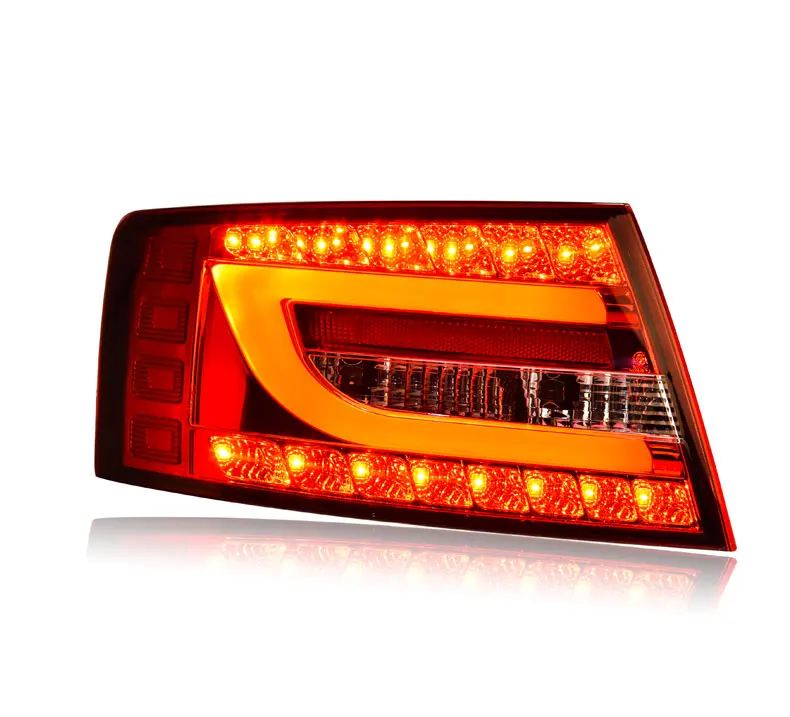 

Hireno Car Styling for Audi A6 C6 Sedan 2005-2008 Tail Lights LED TailLight LED Rear Lamp +Brake+Park+Signal