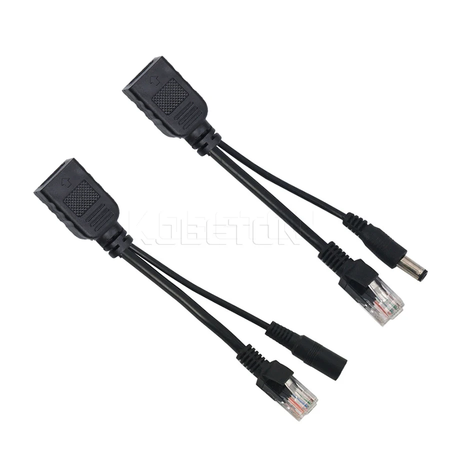 Новый кабель Адаптер POE коннекторы Пассивный питания Ethernet PoE коммутатор RJ45