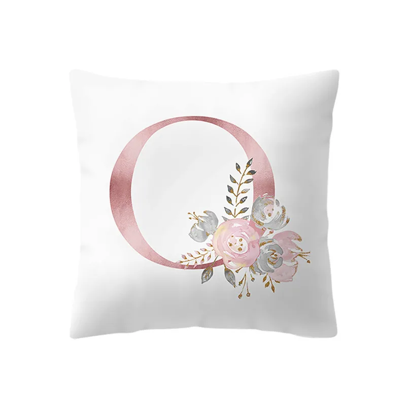 Cushion Cover 45x45cm Kids Room Decoration Letter Cushion English Alphabet sofa cushion for home decor new arrival #4n21#F (4)