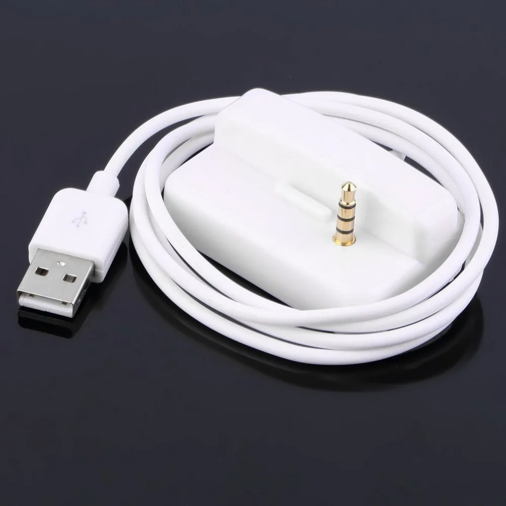 MP3 и MP4 белый пластиковый USB зарядное устройство и синхронизация Замена держатель док-станции для Apple для iPod 2 2-го 3 3-го поколения 2G