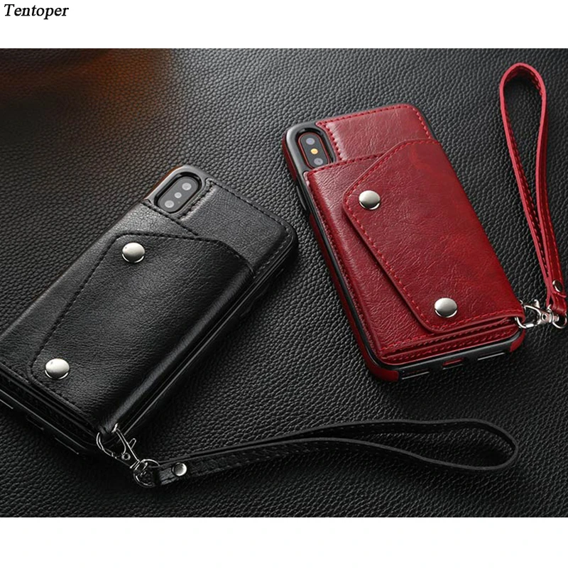 

Fashion Girl Phone Case For Samsung S8 Note 8 Leather Wallet Case For iphone 6 7 8 Plus iphone X Card Slot Magnetic Back Cover