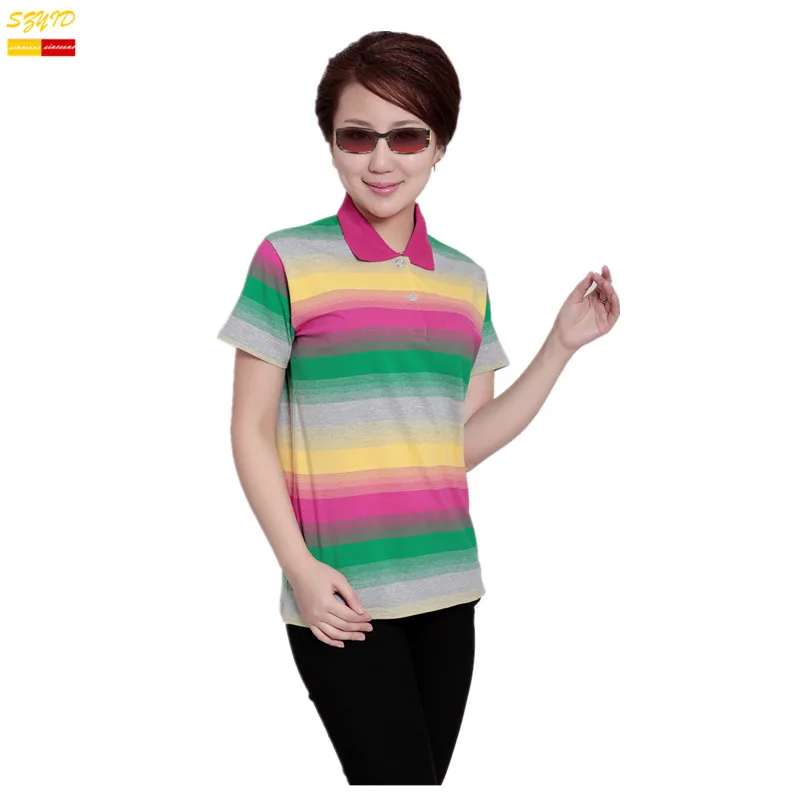 

Szyid 2018 brand clothing women shirt cotton breanthable soft camisa feminina striped turn down collar shirts T0021