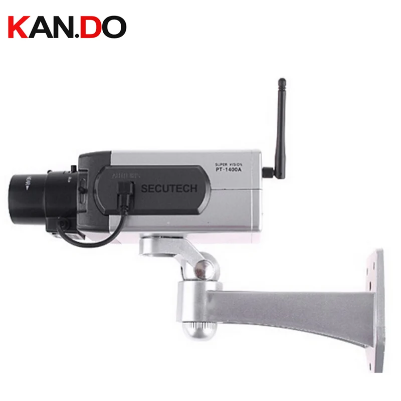 Mr1400 LED flashing & move fake camera imitation CCTV scaring camera w/ IR LED flash dummy camera Simulation Camera