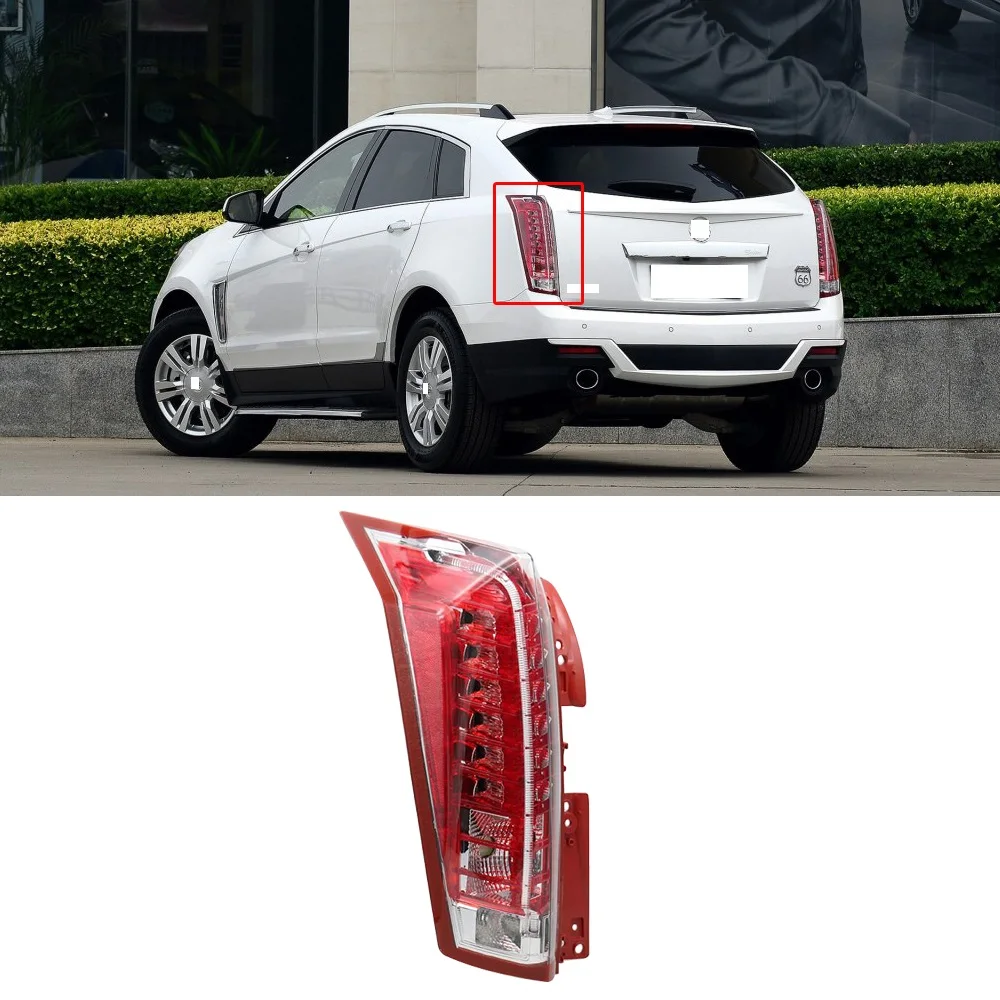 

CAPQX For Cadillac SRX 2010 2011 2012 2013 2014 2015 Rear Bumper Tail Light Taillamp Brake Light Taillight Tail Lamp Assembly