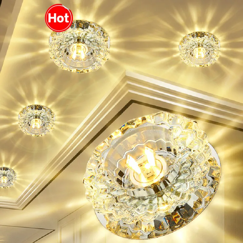 

Flush Mount Small LED Ceiling Light for Art Gallery Decoration Front Balcony lamp Porch light corridors Light Fixture