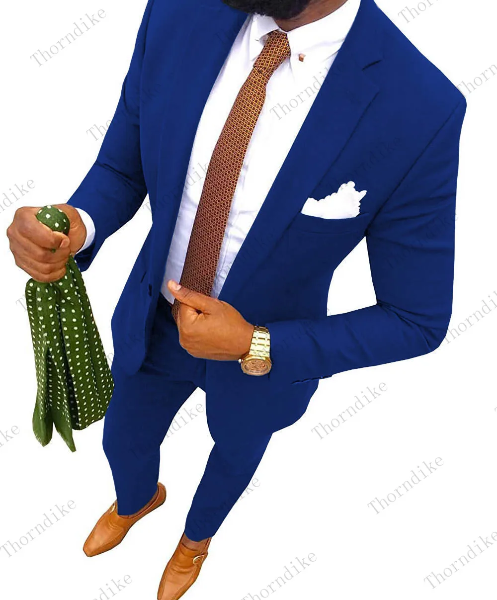 New-Coffee-Men-s-Suit-Fashion-2-Piece-Notch-Lapel-Flat-Slim-Fit-Tuxedos-Groomsmen-blazer (4)