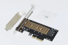 Новый PCI-E PCI Express 3,0X4 к NVMe M.2 M ключ NGFF SSD PCIE M2 переходная карта адаптер Поддержка 2230 2242 2260 2280 Размеры NVMe M.2 SSD