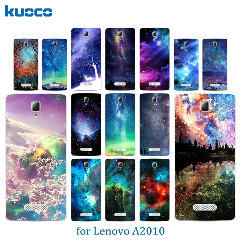 4 5 дюйма для Lenovo A2010 чехол телефона с рисунком звездного неба мягкий силиконовый