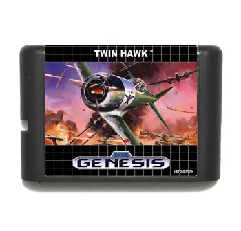 

Twin Hawk 16 bit MD Game Card For Sega Mega Drive For Genesis