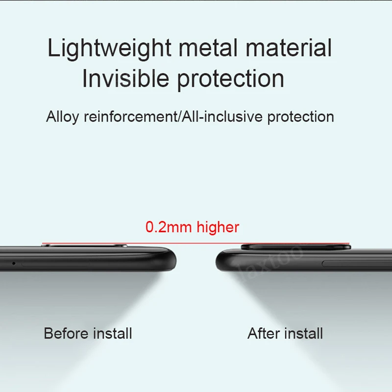 Защитное кольцо для объектива камеры для Xiaomi mi 9 8 SE 6x mi x 3 Red mi Note 7 Pro металлический защитный чехол для камеры