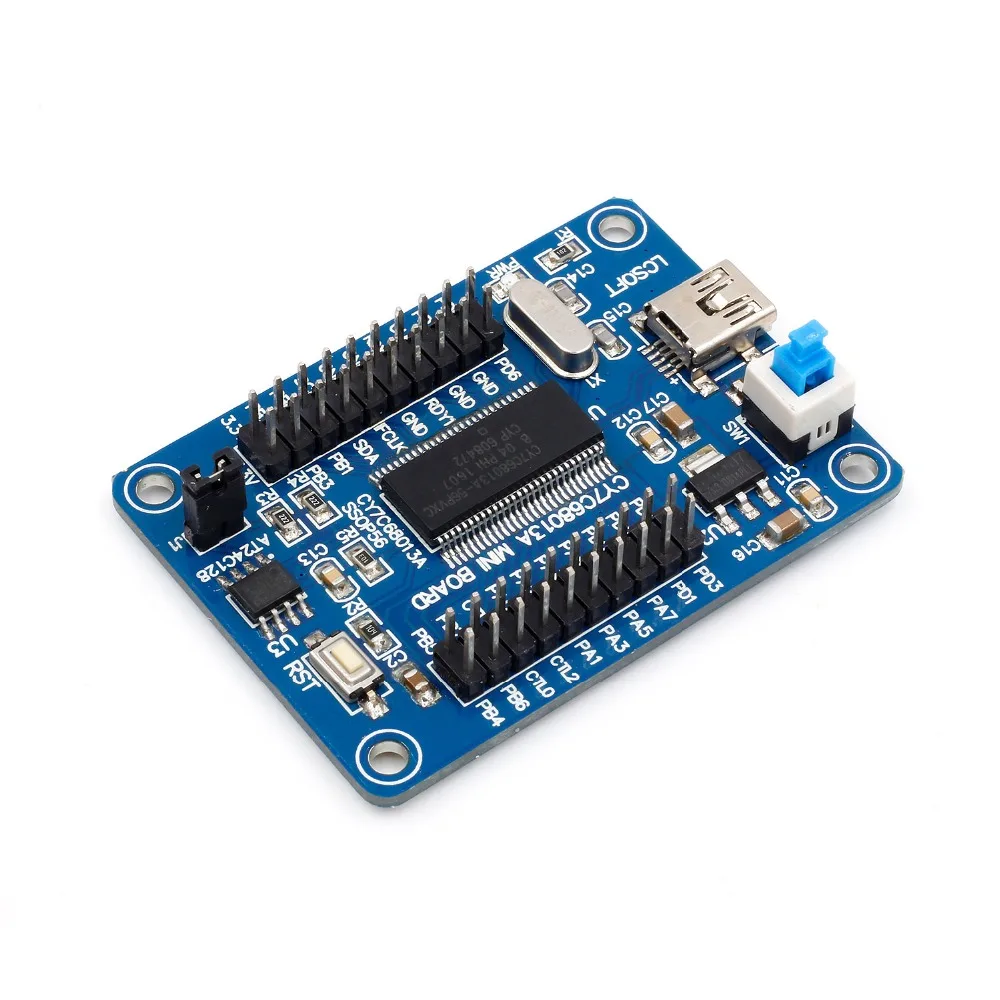 USB логический анализатор параметров FX2LP CY7C68013A основная плата + исходный