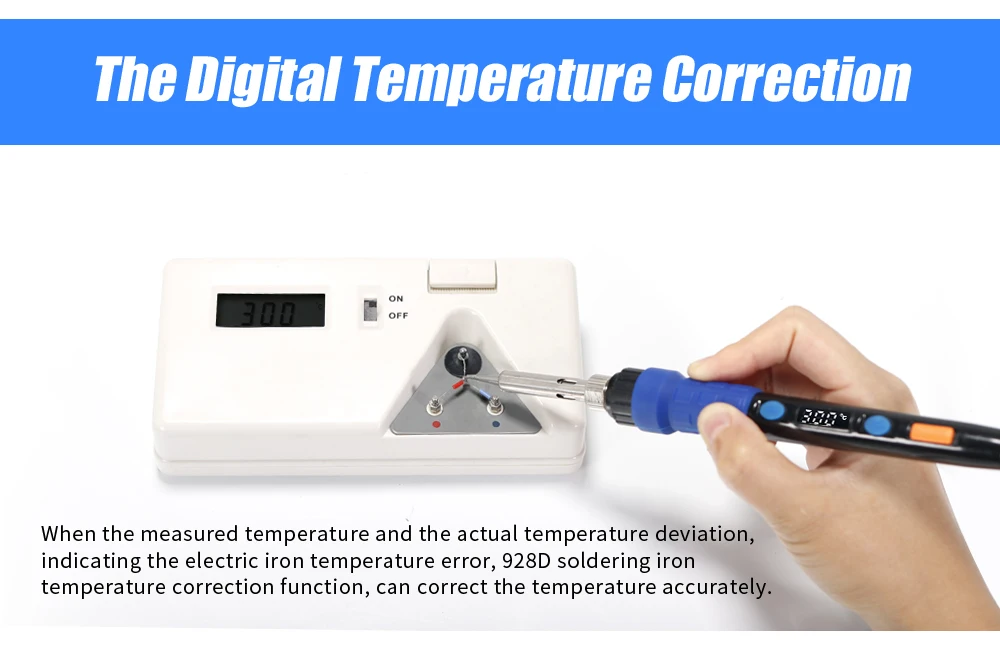 Электрический паяльник YIHUA 928D с европейской вилкой и цифровым дисплеем, паяльник с регулируемой температурой и постоянной температурой