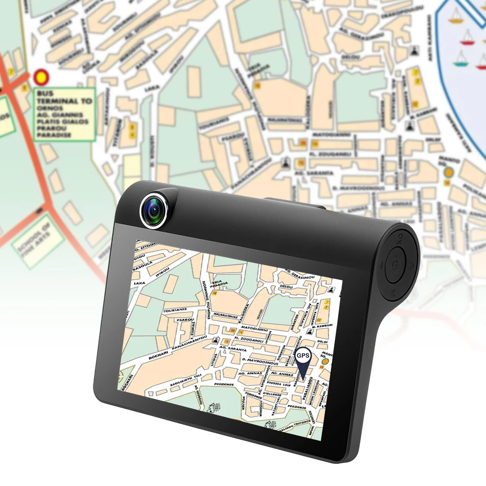 3 в 1 Автомобильный радар детектор DVR gps позиционирование видео 4
