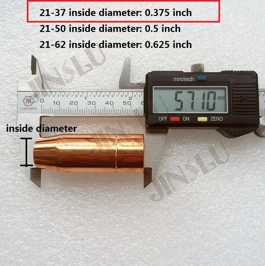 21-37 10PK сменная насадка Magnum 100L Tweco мини/#1 МиГ сварки Пистолеты сварочный аппарат части