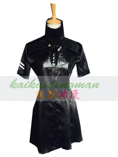 Одежда с надписью «Tokyo Ghoul Косплей Ken kaneki костюм Для женщин Стиль Кен платье канеки в черном цвете