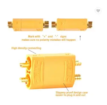 

RC Battery XT90 1 Pair Male Female Bullet Connector Power Plug