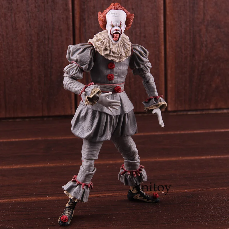 Игрушки NECA Стивен Кинг это клоун Pennywise фигурка ПВХ Ужасы Фигурки Коллекционная модель игрушки