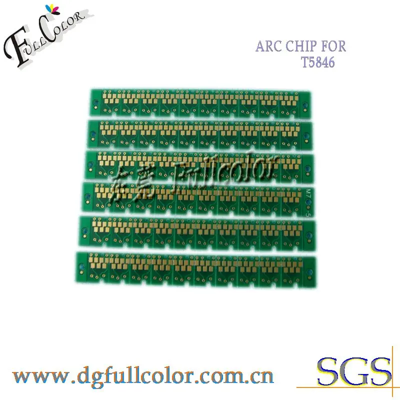 

Free shipping 50piece a lot T5846 ink cartridge chip for Epson PM200 PM225 PM240 PM260 PM280 PM290 printer