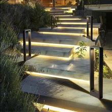 SNYKA светодиодный светильник-столбик для ландшафтного сада квадратный наружный светильник 60 см СВЕТОДИОДНЫЙ дорожный путь декоративная лампа для освещения газона