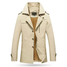 Мужские повседневные куртки Hommes плюс размеры 5XL Модные Стиль Тонкий Длинная ветровка мужской пальто для будущих мам Новые однотонные для мужчин ветровка 95z