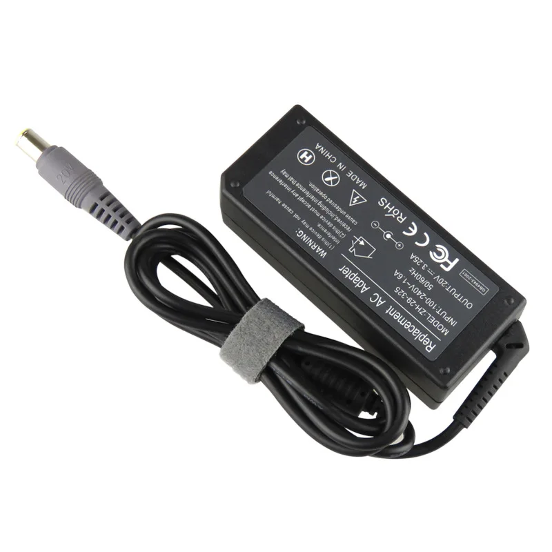 20V 3.25A AC Adapter Laptop Charger for Lenovo Thinkpad E545 T530 T61 X140e X230; Edge 15 E430 E520 E530 SL500 SL510 T520 X120