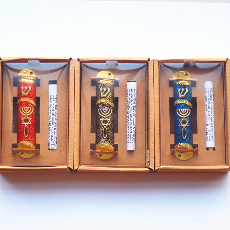 Чехол с надписью Bless This House Pewter Mezuzah Mezuza 3 шт. | Украшения и аксессуары