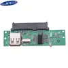 New 2.5inch USB 2.0 TO SATA 7 + 15 Pin Hard Disk Adapter Converter for 2.5