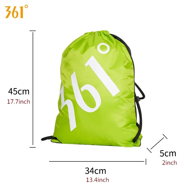 361 Swimming Bag Drawstring Combo Dry Wet Swimming Backpack Sport Bags Waterproof Outdoor Hiking Durable Pool Beach Gym Fitness