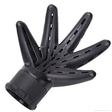 Профессиональный парикмахерский черный ручной диффузор пластиковые волосы салон аксессуары для парикмахерских для кудрявых волос