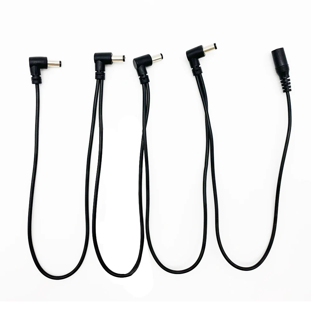 Гитарный Педальный кабель питания для эффектов, адаптер, штепсельная вилка, цепочка с ромашками, 1-3, 4, 5, 6 способов, 9 В, DC