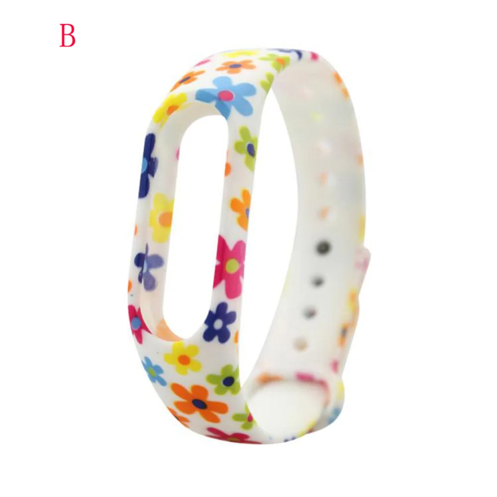 For Mi Band 2 Replacement Strap Wrist Strap not for Xiaomi Mi Band 3 4 Silicone Fashion Accessories Multi-color Mi2 Wrist Strap - Цвет: B