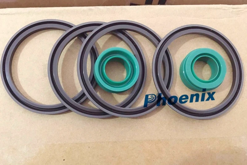 

PHOENIX one set and 4pcs green sealHeidelberg SM52 SM74 oil seal piston for Heidelberg impression pneumatic cylinder M2.184.1011
