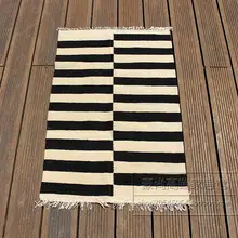 Шерстяной килим народный ковер Мандала домашний декоративный ковер геометрический Коврик спальня Натуральная Овечья шерсть