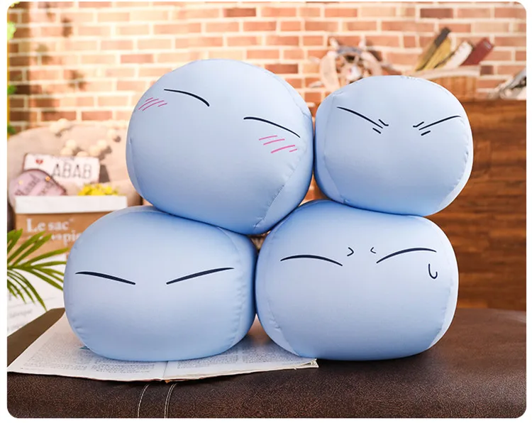 Аниме Tensei Shitara Slime Datta Ken Rimuru 20-30 см мультфильм мягкие куклы подушка игрушки подарок для детей любовь домашнее животное#973