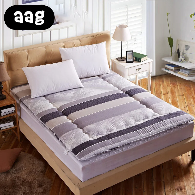 AAG татами матрас утолщенный складной коврик для кровати ковер коврик для двойной/односпальной кровати дышащий татами чехол для подушки матрас