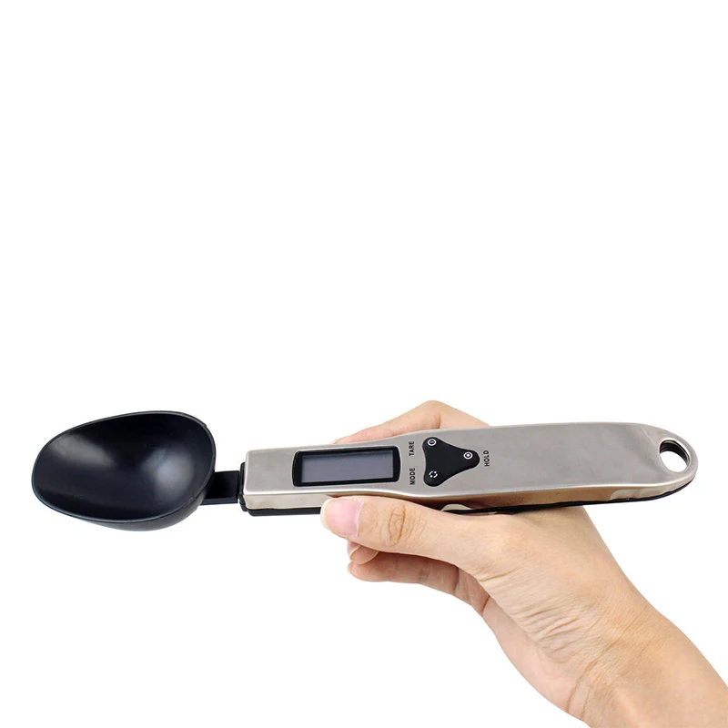 Portable LCD Digital Measuring SpoonUseful 500 0 1g Digital LCD Gram Kitchen Lab Spoon Scale Volume