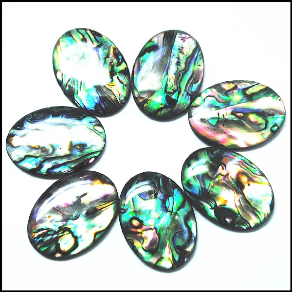 15 шт Природа ушка бумаги shell Кабошоны сзади пластичный материал размер 18x25mm