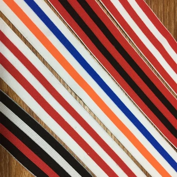 

4cm wide Stripe Elastic Band 45M/lot Nylon Elastic Bands DIY handmade garment accessories