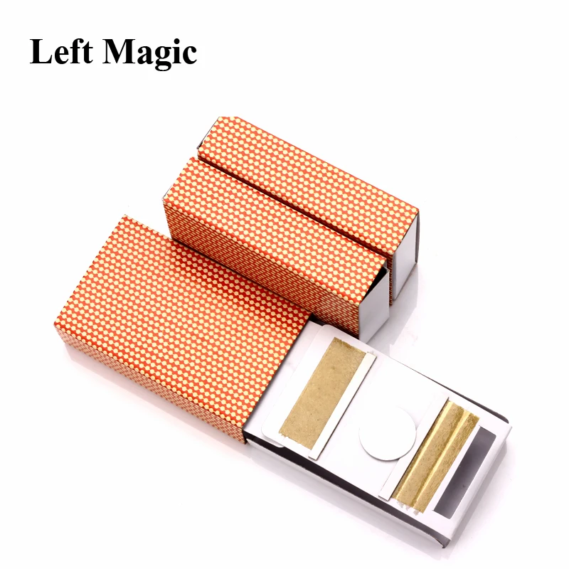 

3 Pcs Mystery Matchbox Magic Tricks Box 3 Boxes Close Up Street Stage Card Magic Props Gimmick Illusion Funny G8227