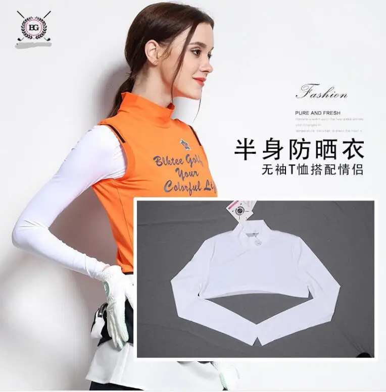 Arm sleeve Golf Slip on sleeves Summer women Sunscreen Mesharm sleevegolf arm sleeveswomen arm