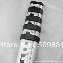 5 м, 5 м, линейка для уровня воды, Алюминиевая линейка для ног башни, круглая линейка для ног башни