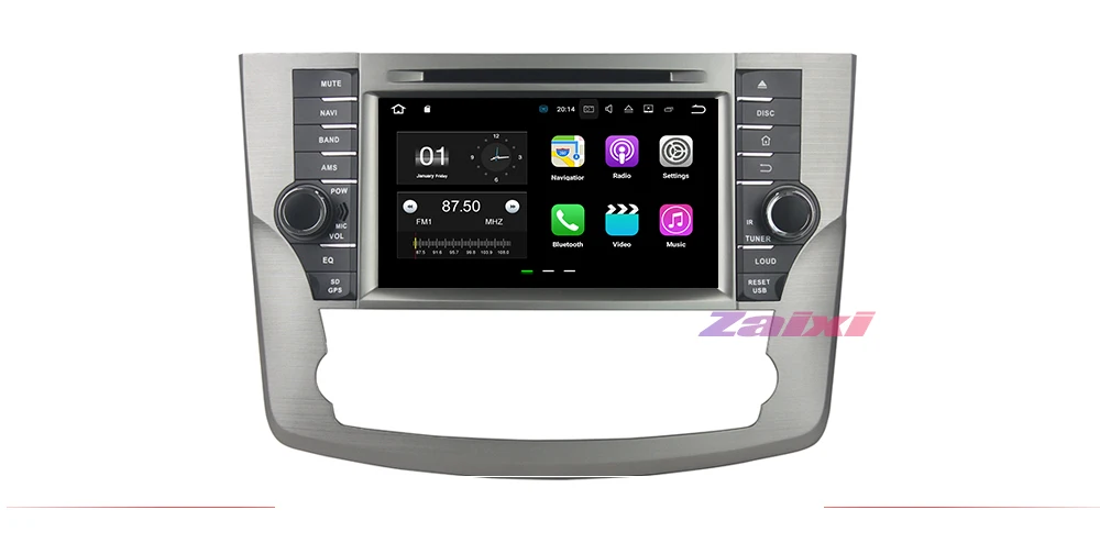 Sale ZaiXi 2 DIN Auto DVD Player GPS Navi Navigation For Toyota Avalon 2010~2013 Car Android Multimedia System Screen Radio Stereo 1