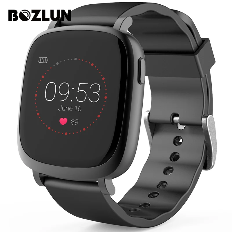 

BOZLUN Multifunction Smart Watches Heart Rate LCD Color Screen Men Digital Wristwatches Sports Step Counter Calories Watch L42A
