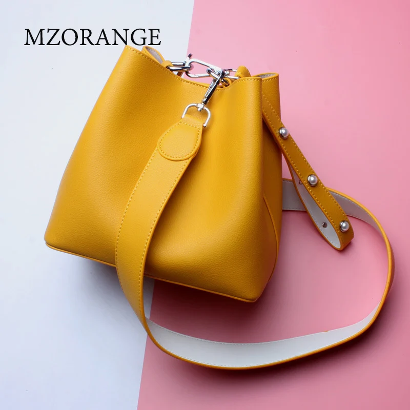 

Ladies Casual Single Shoulder Crossbody Bag Elegant Pearls Beading Tote Bags Women Handbag Genuine Leather Bucket Bolsa Feminina