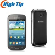 Оригинальный Samsung S7562 Galaxy S Duos сотовых телефонов 5-мегапиксельная камера WIFI GPS Android 4.0 Dual SIM карты Восстановленное Перевозка груза падения