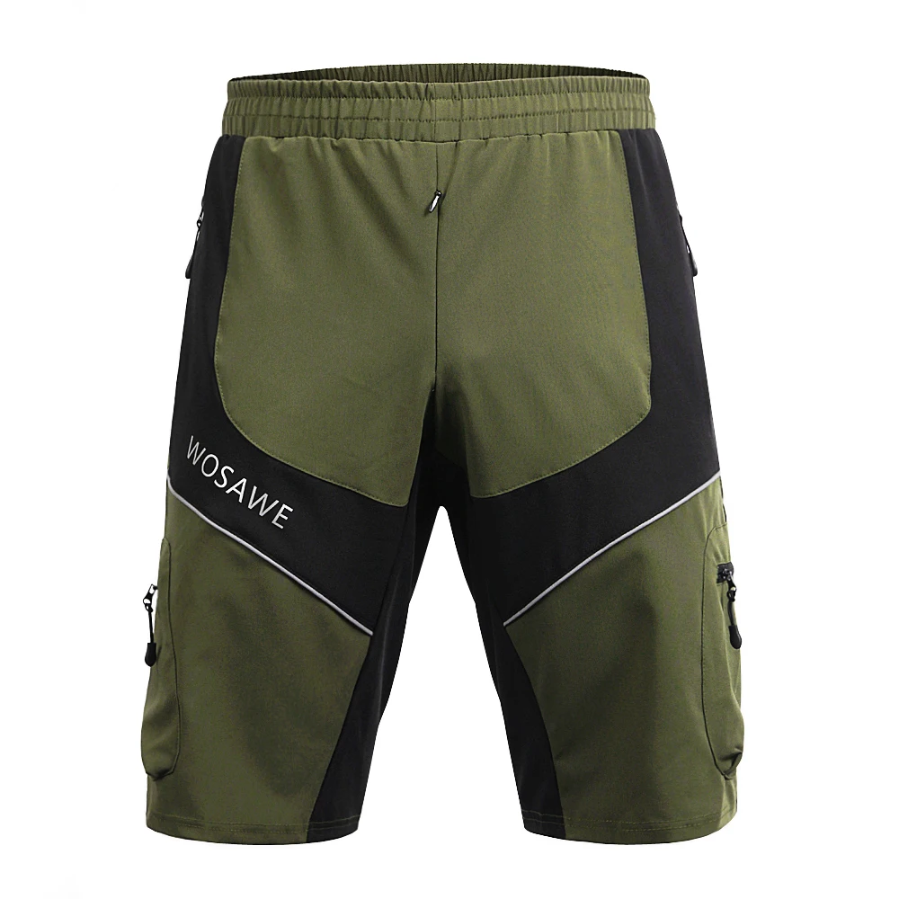 WOSAWE Men's Cycling Shorts MTB Downhill Outdoor Sport Shorts with Padded Gel 3D Underwear Bike Bicycle summer shorts WOSAWE Men's Cycling Shorts MTB Downhill Outdoor Sport Shorts with Padded Gel 3D Underwear Bike Bicycle summer shorts